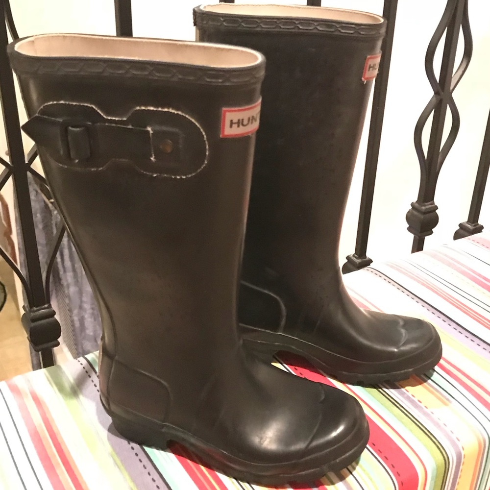 Youth Hunter Wellies, Size Youth 1